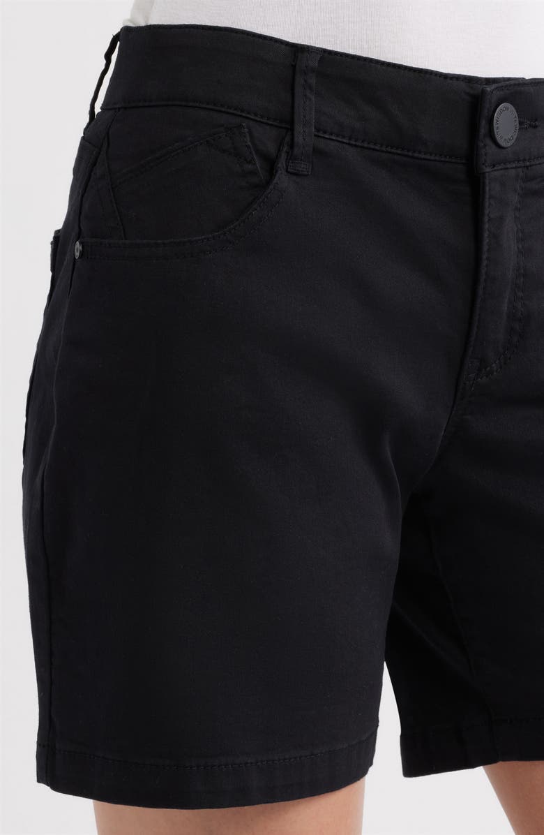 Wit & Wisdom 'Ab'Solution Mid Length Stretch Twill Shorts, Alternate, color, 