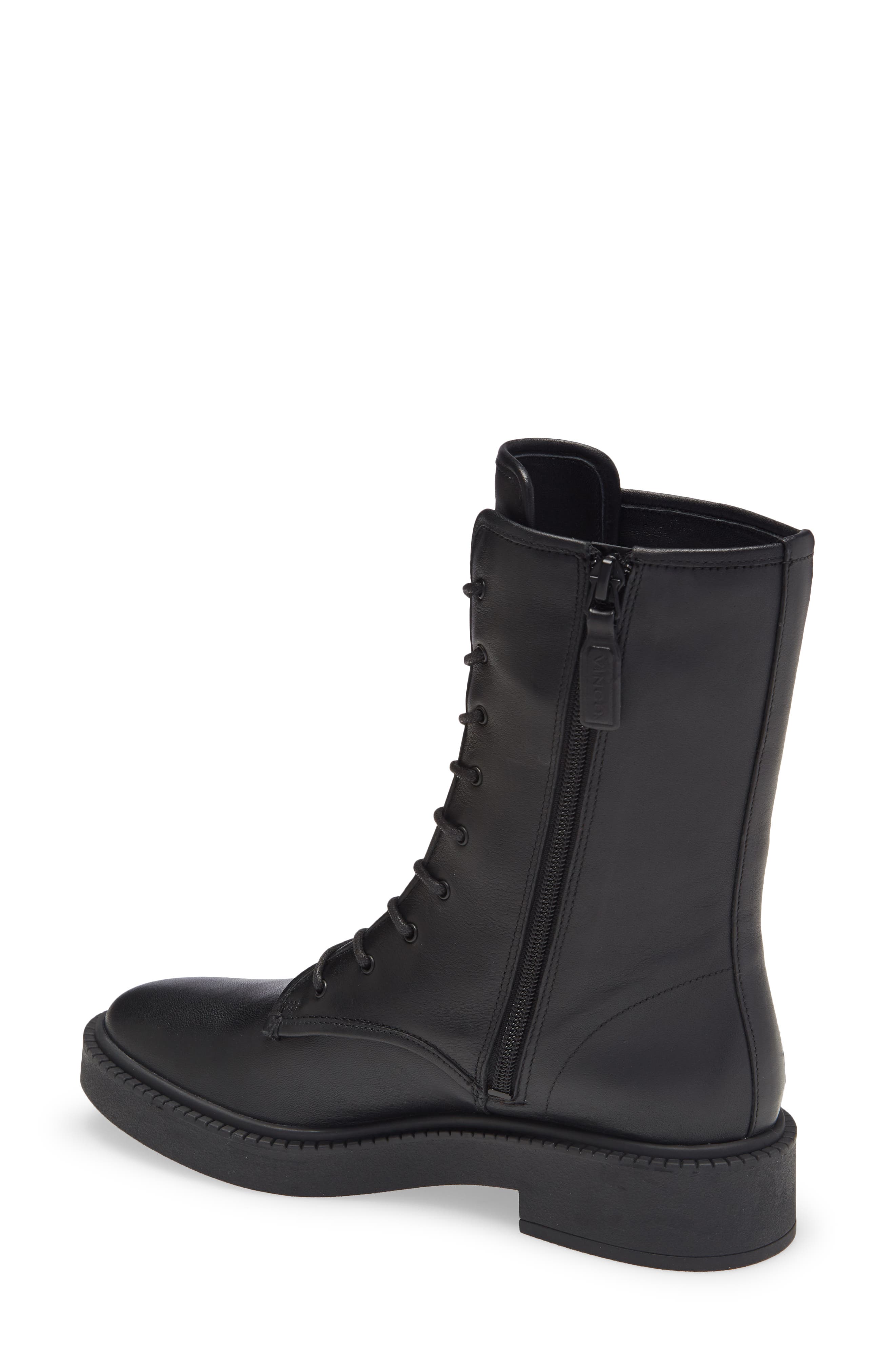 Vince Kady Lace-Up Leather Bootie, Alternate, color, 