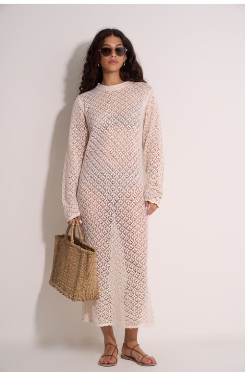 Isabel Crochet Cover-Up Dress