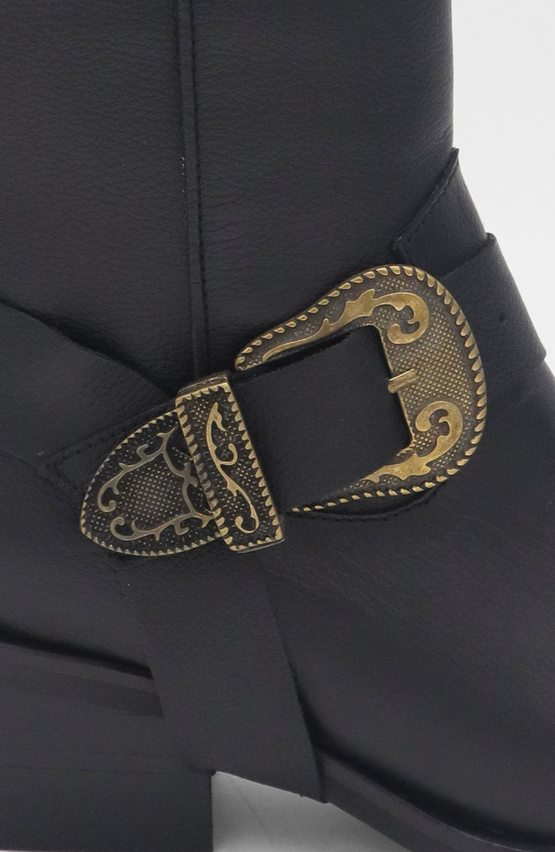 STIVALI NEW YORK Juniper Western Cowboy Boots, Alternate, color, Black