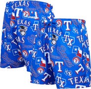 PRO STANDARD Men's Pro Standard Royal Texas Rangers Toss Logo Woven Shorts