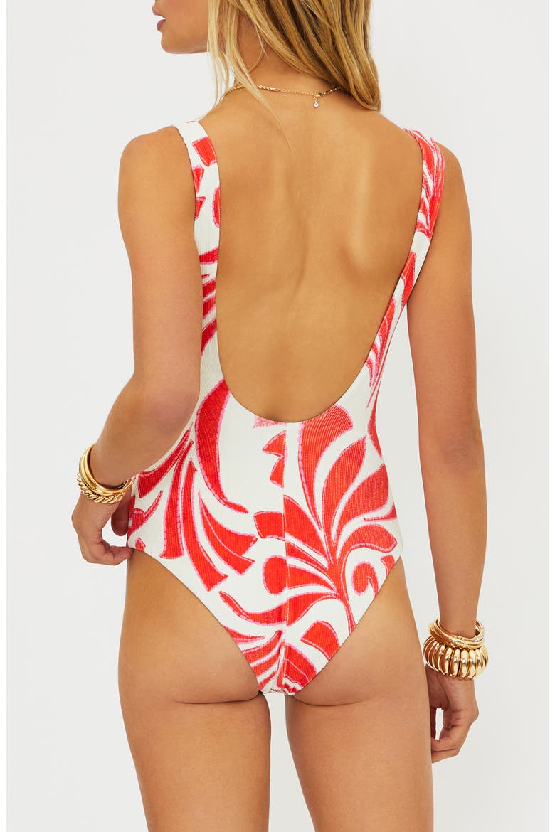 Beverly One-Piece Swimsuit, Alternate, color, SUNSHINE DUNES