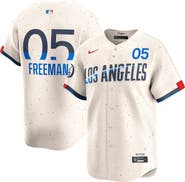 Nike Men's Nike Freddie Freeman Cream Los Angeles Dodgers City Connect Limited Player Jersey