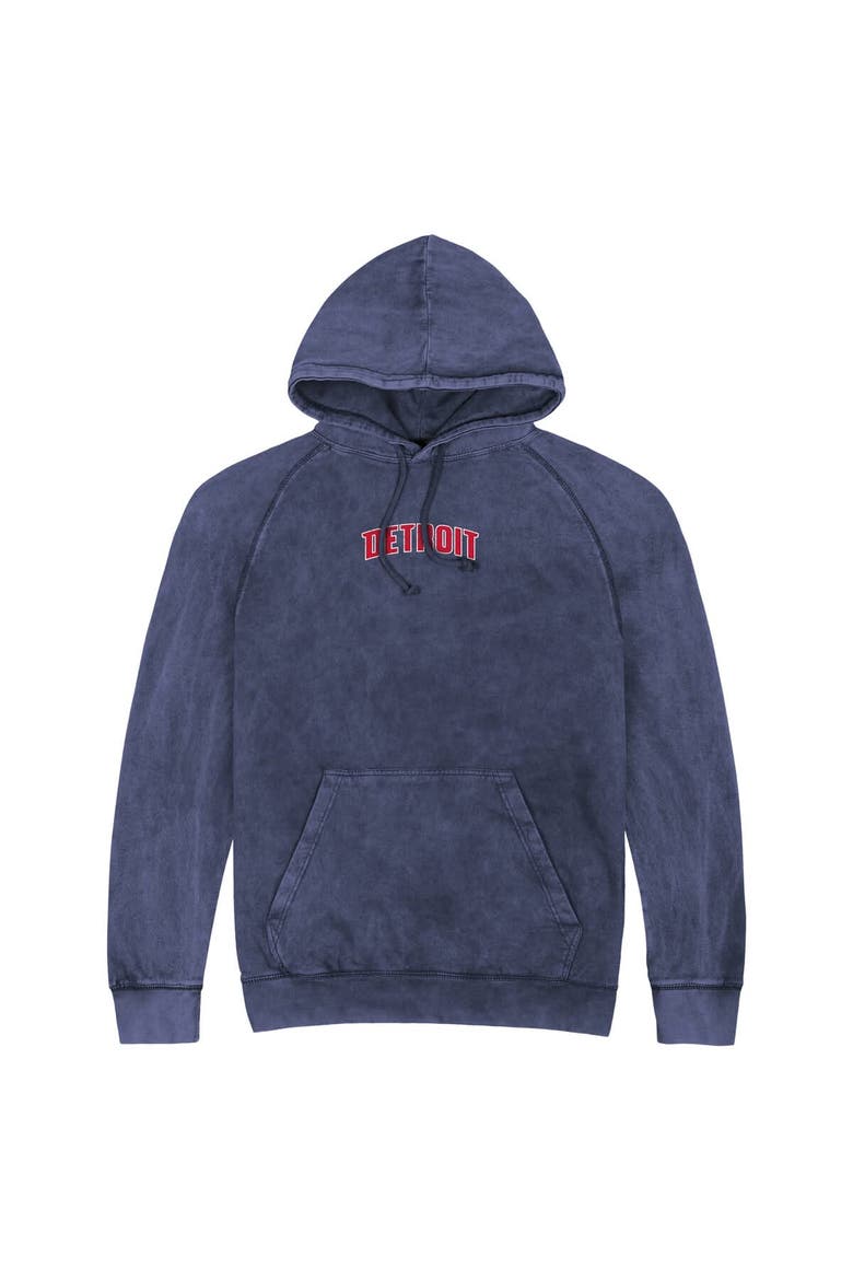 Unisex Stadium Essentials Blue Detroit Pistons Get Back Vintage Raglan Hoodie, Alternate, color, Blue