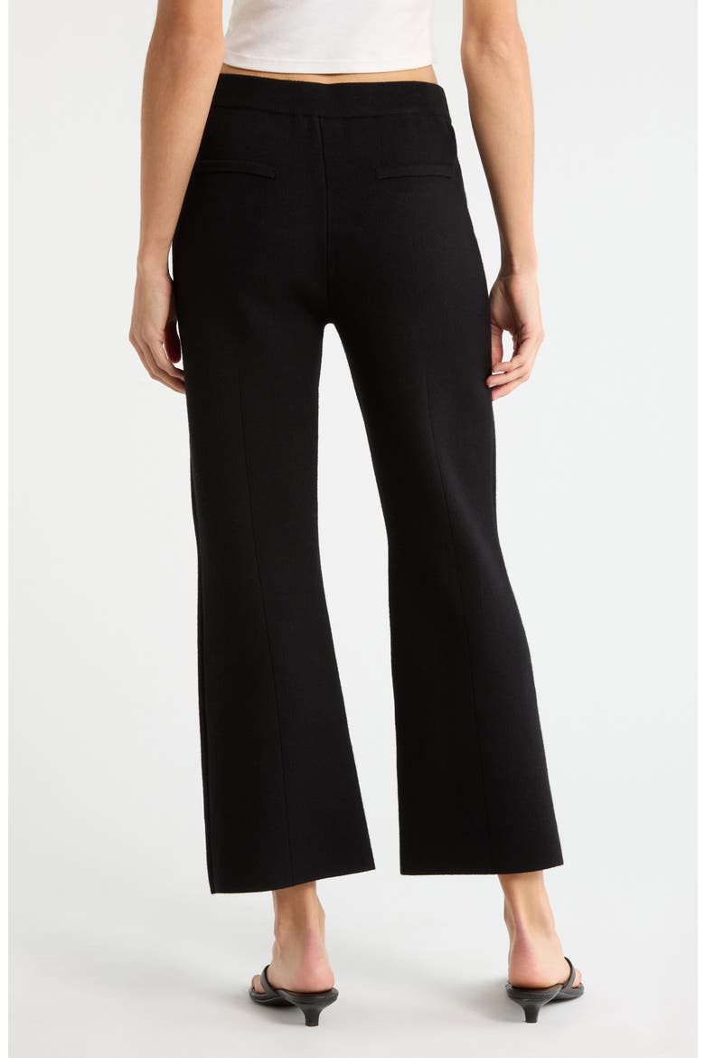 Knox Knit Crop Pants, Alternate, color, BLACK