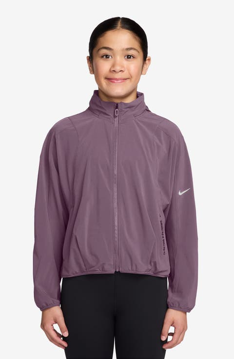 Kids' Mavn Dri-FIT Hooded Zip-Up Jacket