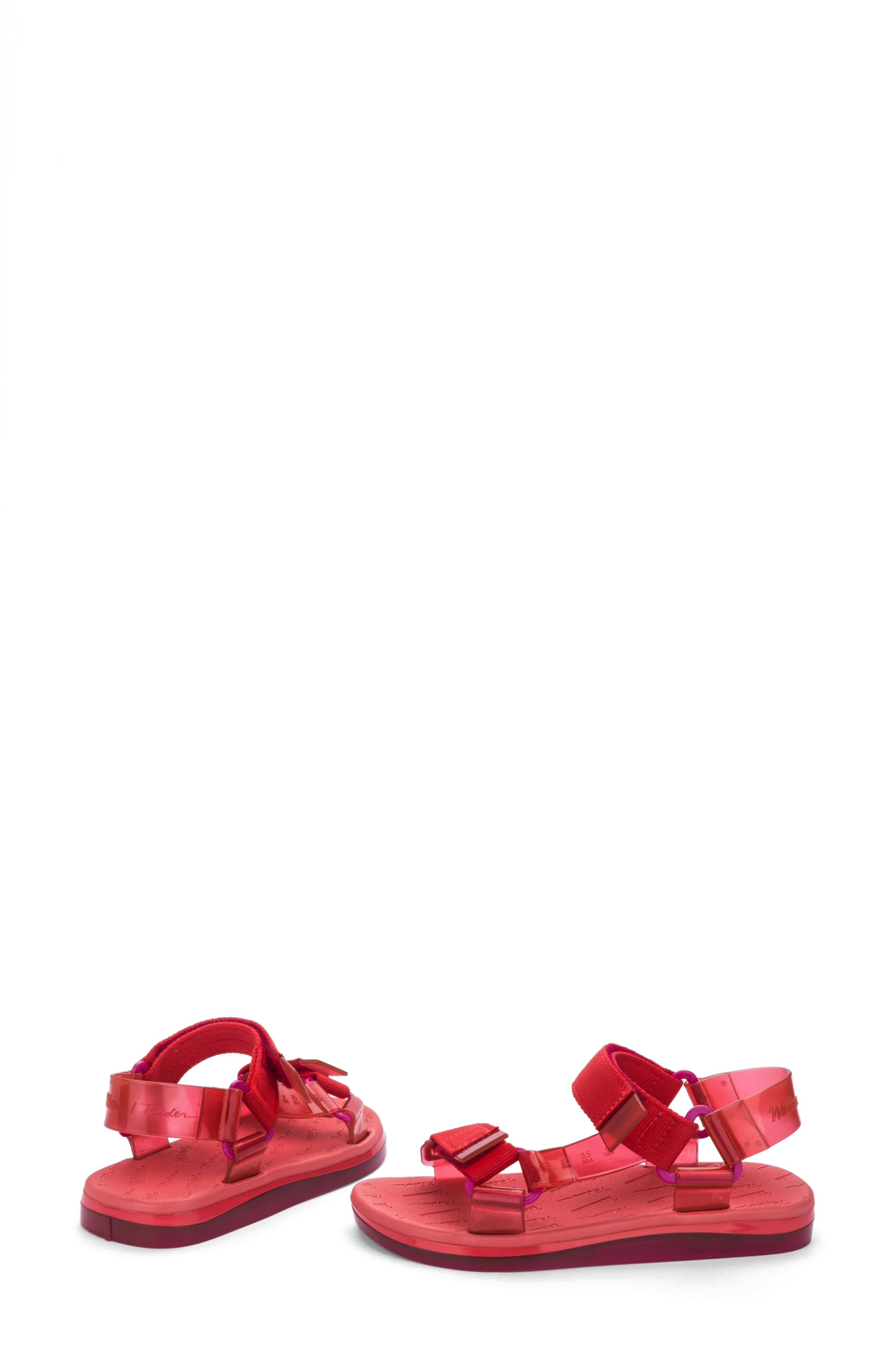 Papete Rider Sandal, Alternate, color, RED