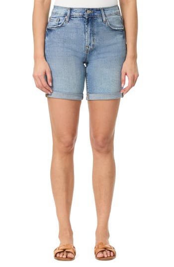 Kensie 7" Double Roll Cuff Shorts