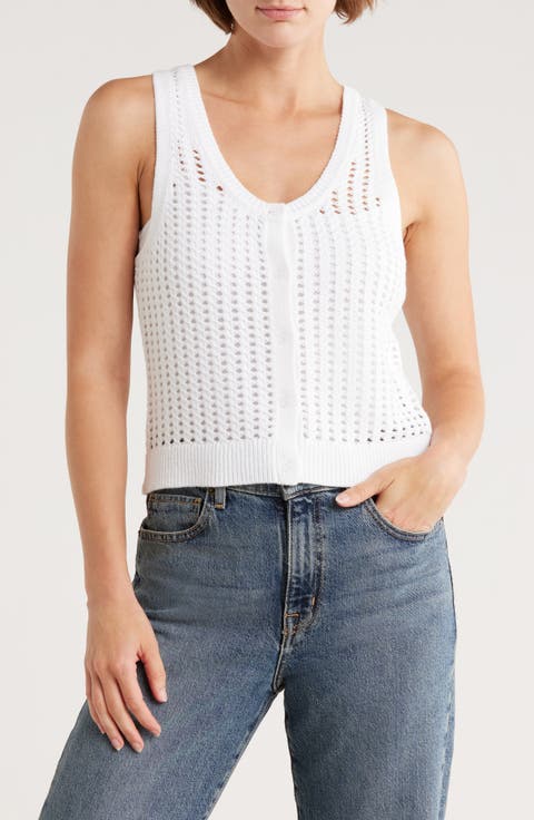 Lisa Cotton Sweater Tank