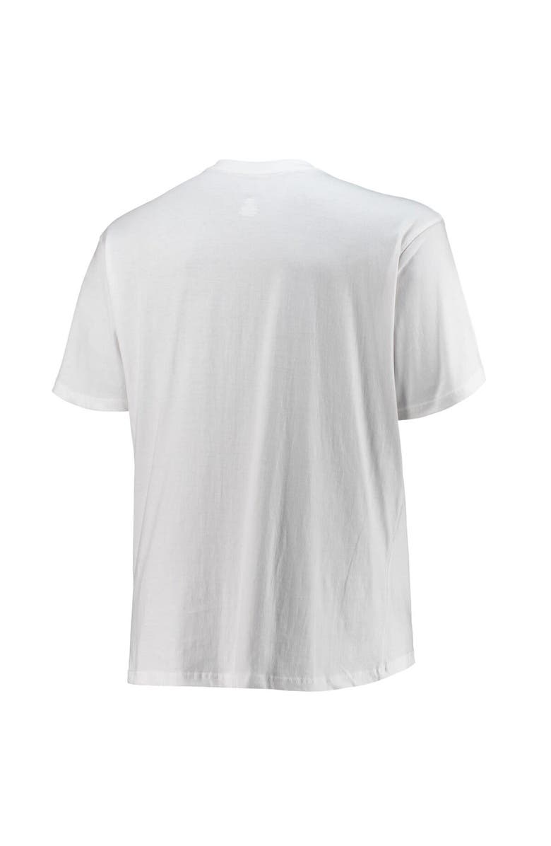 Champion Men's Champion White Alabama Crimson Tide Big & Tall Arch Over Wordmark T-Shirt, Alternate, color, 