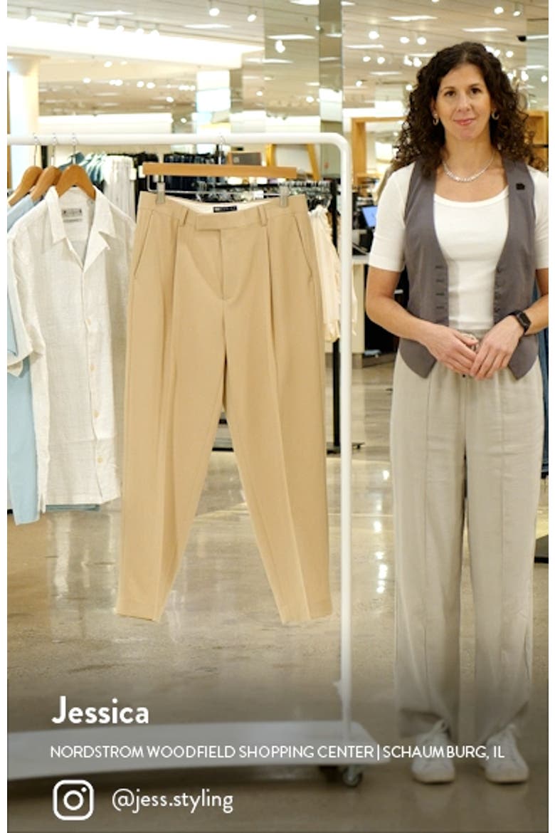 Oversize Tapered Trousers video