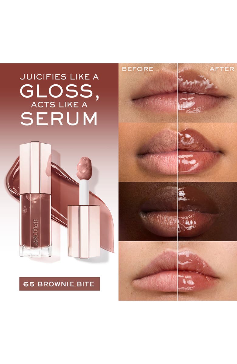 Lancôme Lip Idôle JuicyTreat Lip Gloss with Squalane, Alternate, color, 65