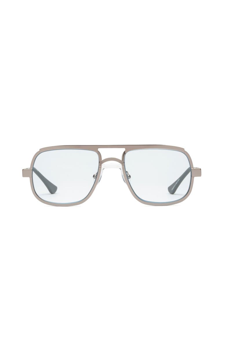 Caddis NOLA | Reading Glasses, Alternate, color, Polished Gunmetal Blue