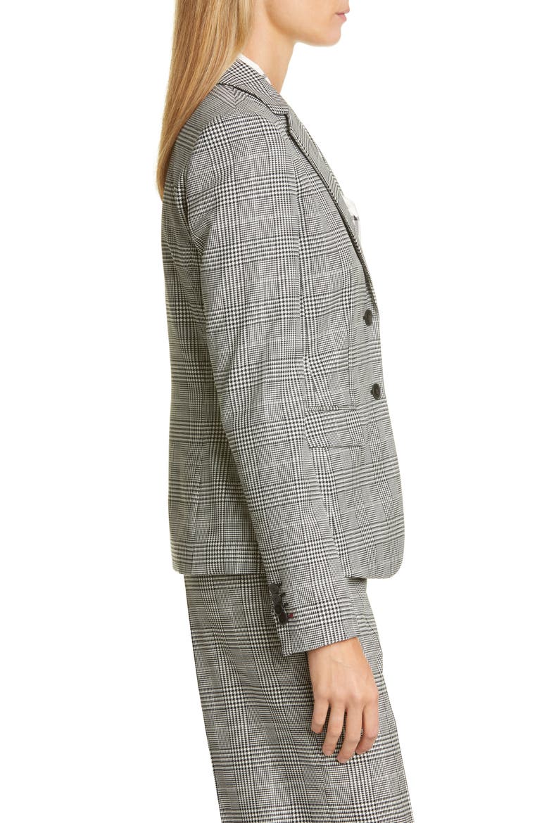 Thatcher Stretch Wool Blazer, Alternate, color, BLACK MULTI