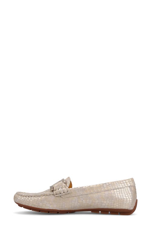 Vaneli Aiker Driving Loafer In Champagne
