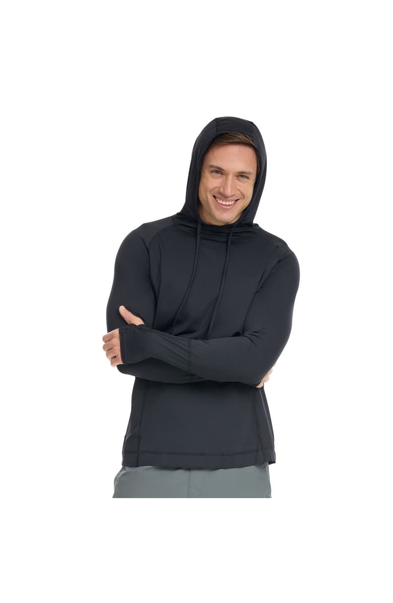 BloqUV Unisex Hoodie, Alternate, color, Black