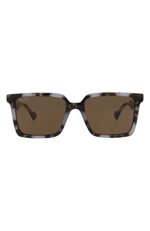 55mm Square Sunglasses