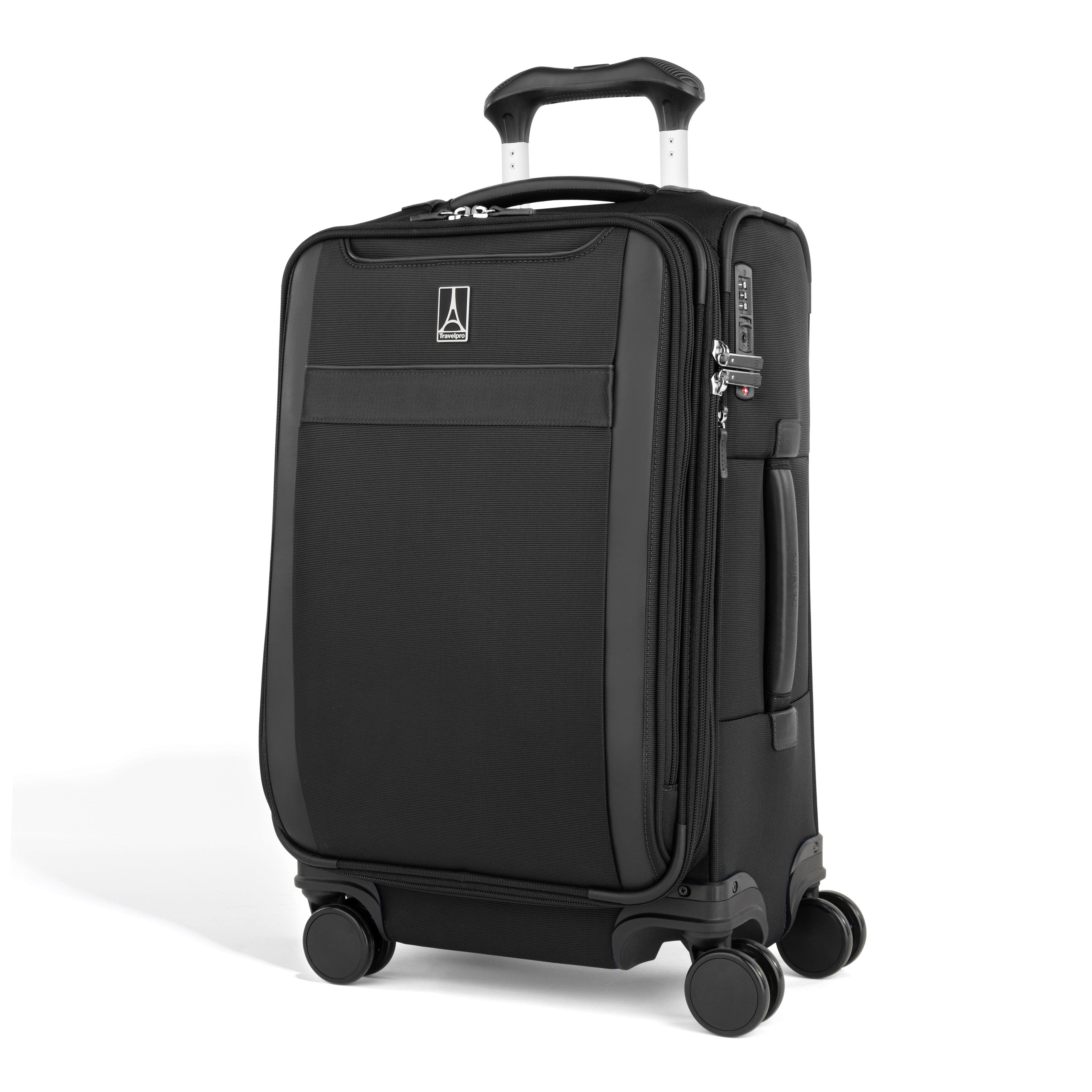 TRAVELPRO Versapack + Softside Carry On & Underseat Travel Tote Bag Luggage Set, Alternate, color, Black