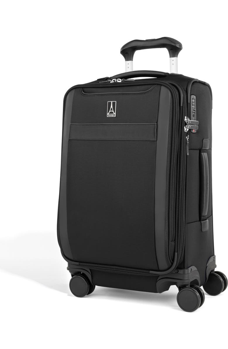 TRAVELPRO Versapack + Softside Carry On & Underseat Travel Tote Bag Luggage Set, Alternate, color, Black