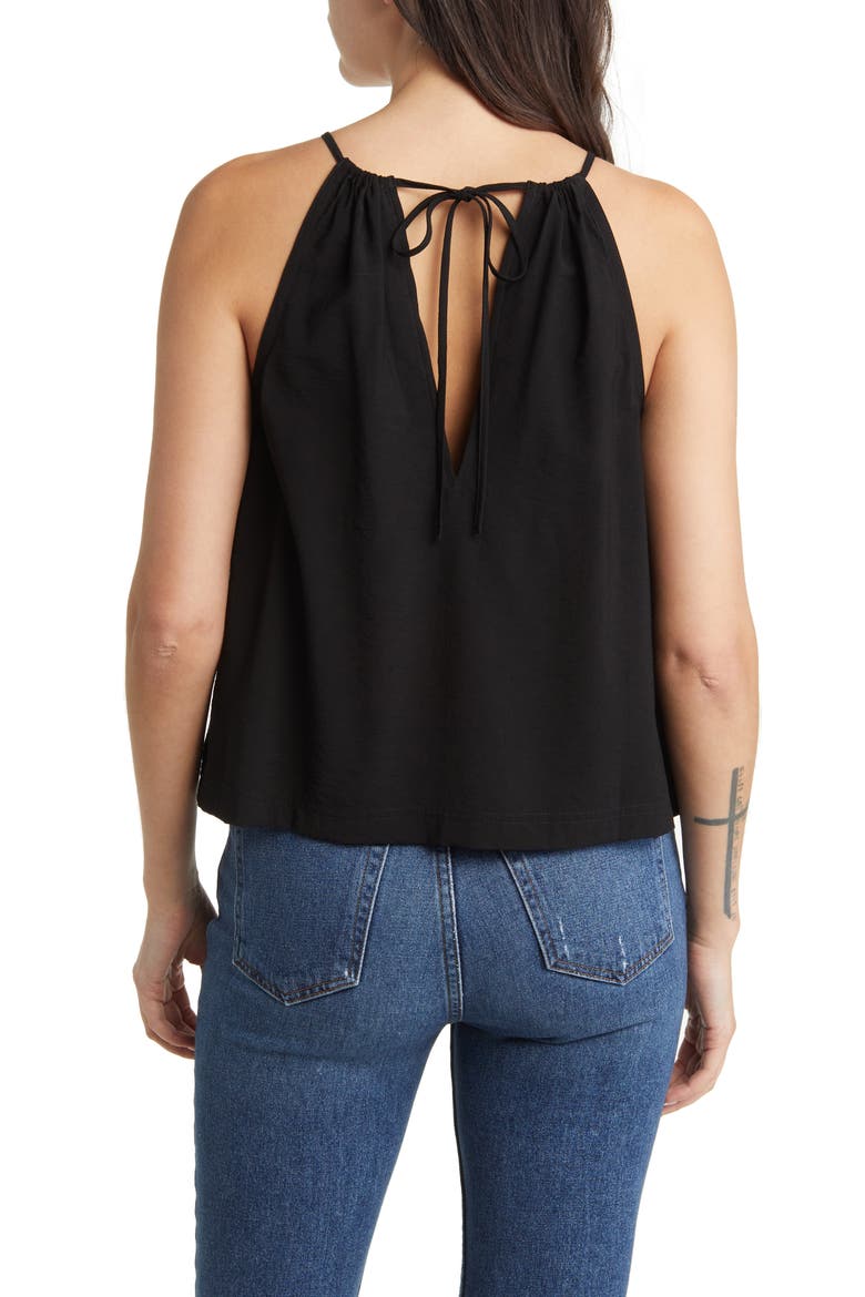 Halter Camisole, Alternate, color, BLACK