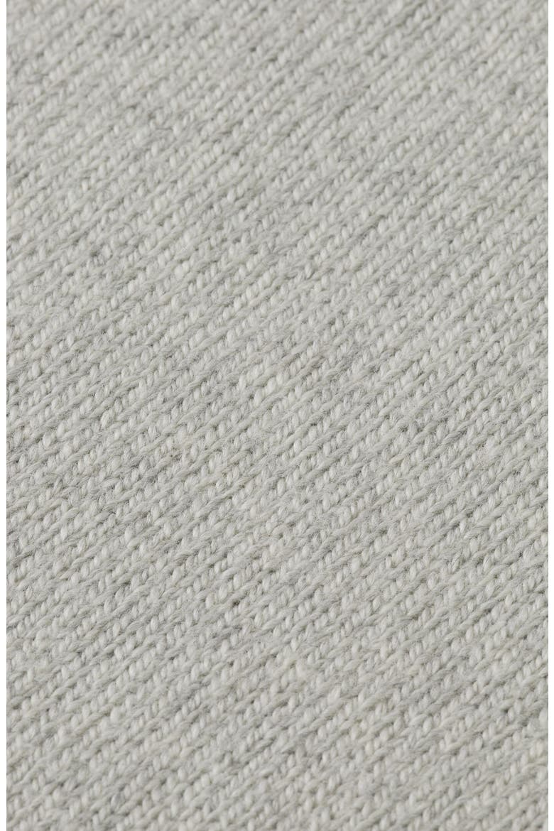 Kids' Blanket Stitch Accent Sweater Hoodie, Alternate, color, GREY