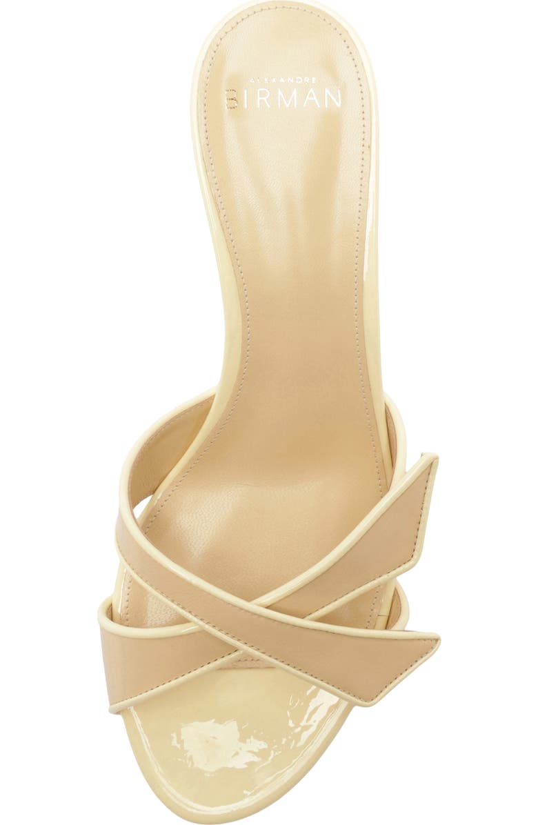Alexandre Birman Tita Crisscross Slide Sandal, Alternate, color, Creamy