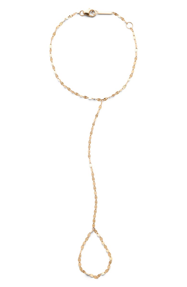 LANA Blake Hand Chain, Main, color, Yellow Gold