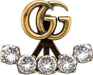 Gucci GG Crystal Single Earring