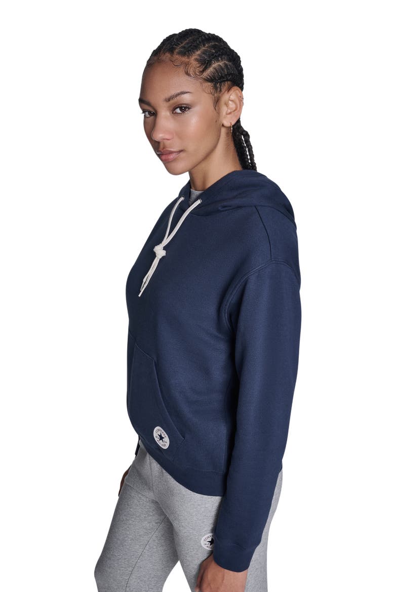 Chuck Taylor Patch Classic Pullover Hoodie, Alternate, color, SHADOW NAVY