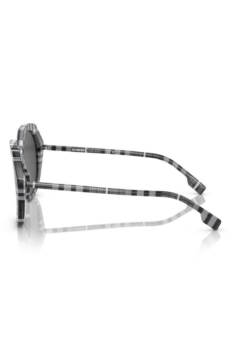 Burberry 57mm Irregular Sunglasses, Alternate, color, 