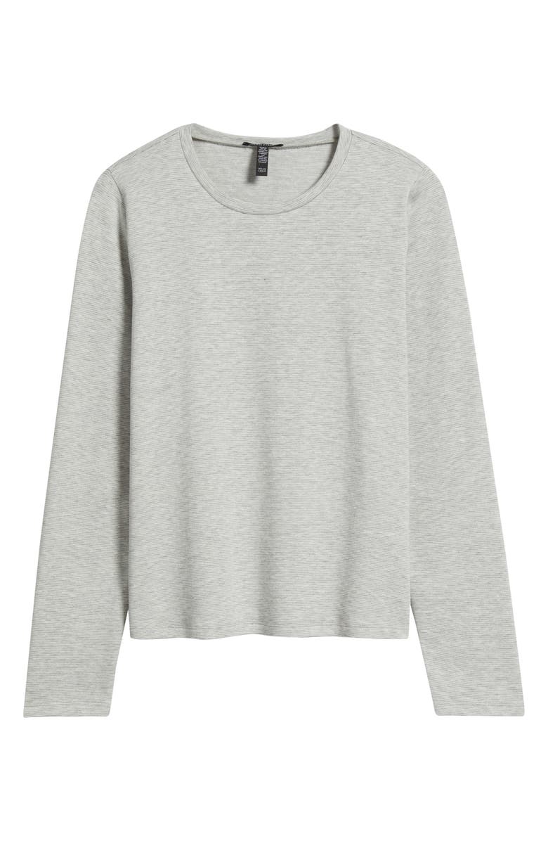 Eileen Fisher Crewneck Top, Alternate, color, Dark Pearl