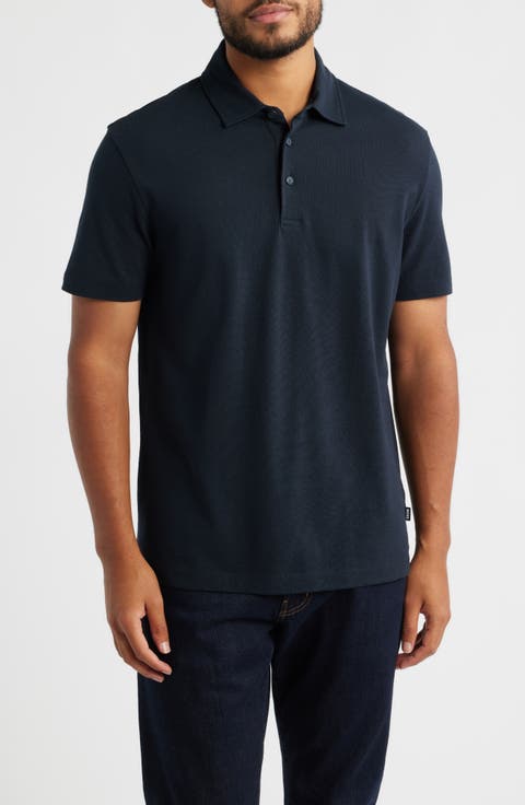 x Beckham Parris 37 Cotton & Silk Polo