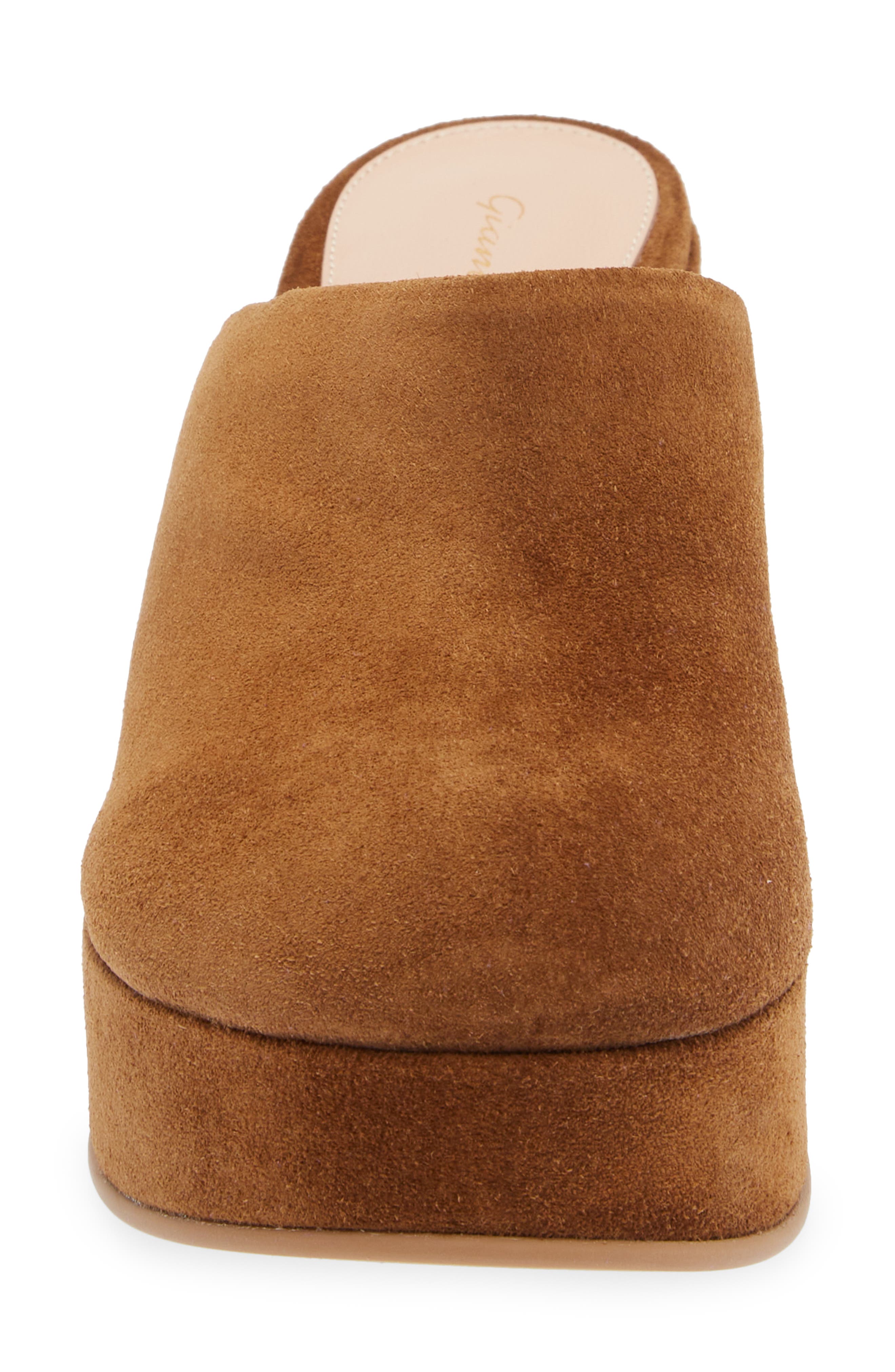 Gianvito Rossi Platform Clog, Alternate, color, Texas