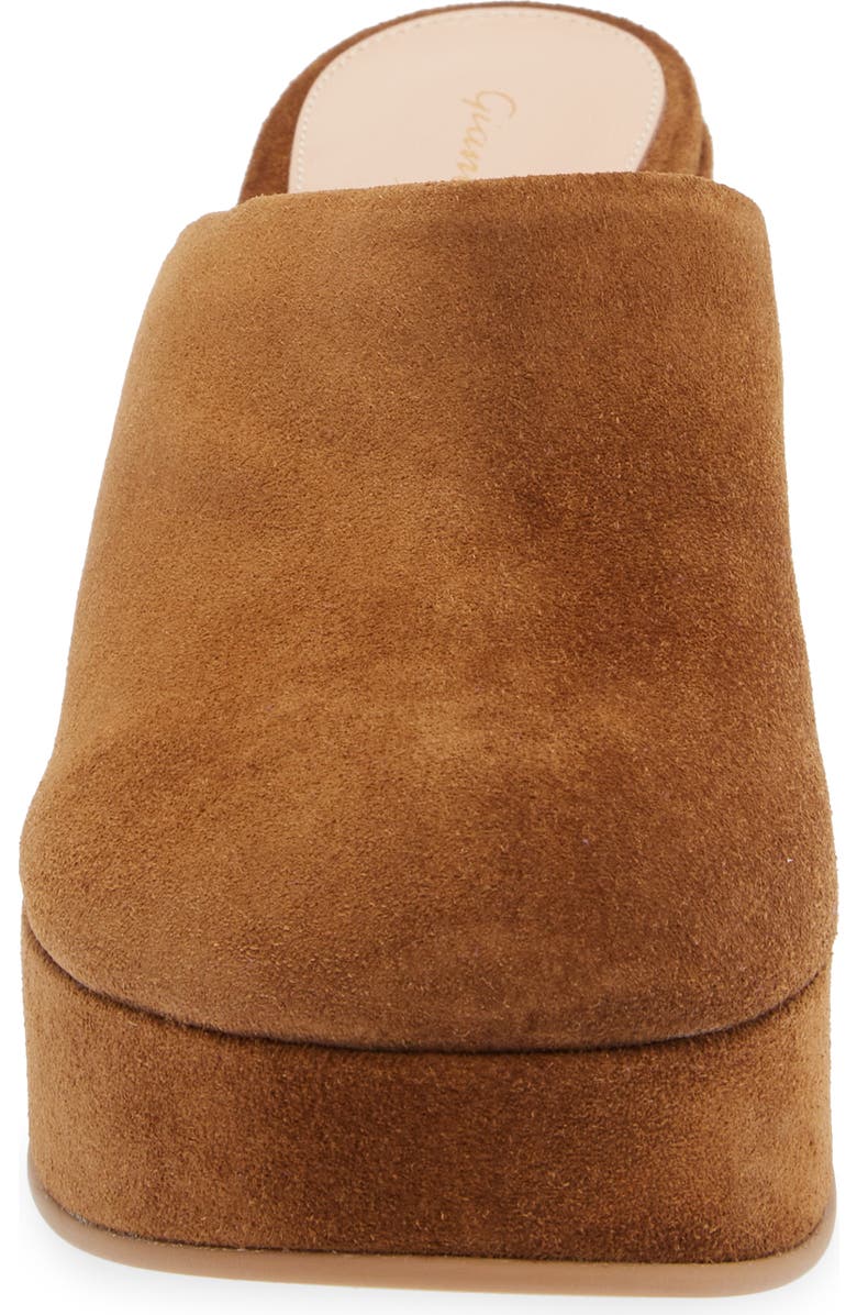 Gianvito Rossi Platform Clog, Alternate, color, Texas