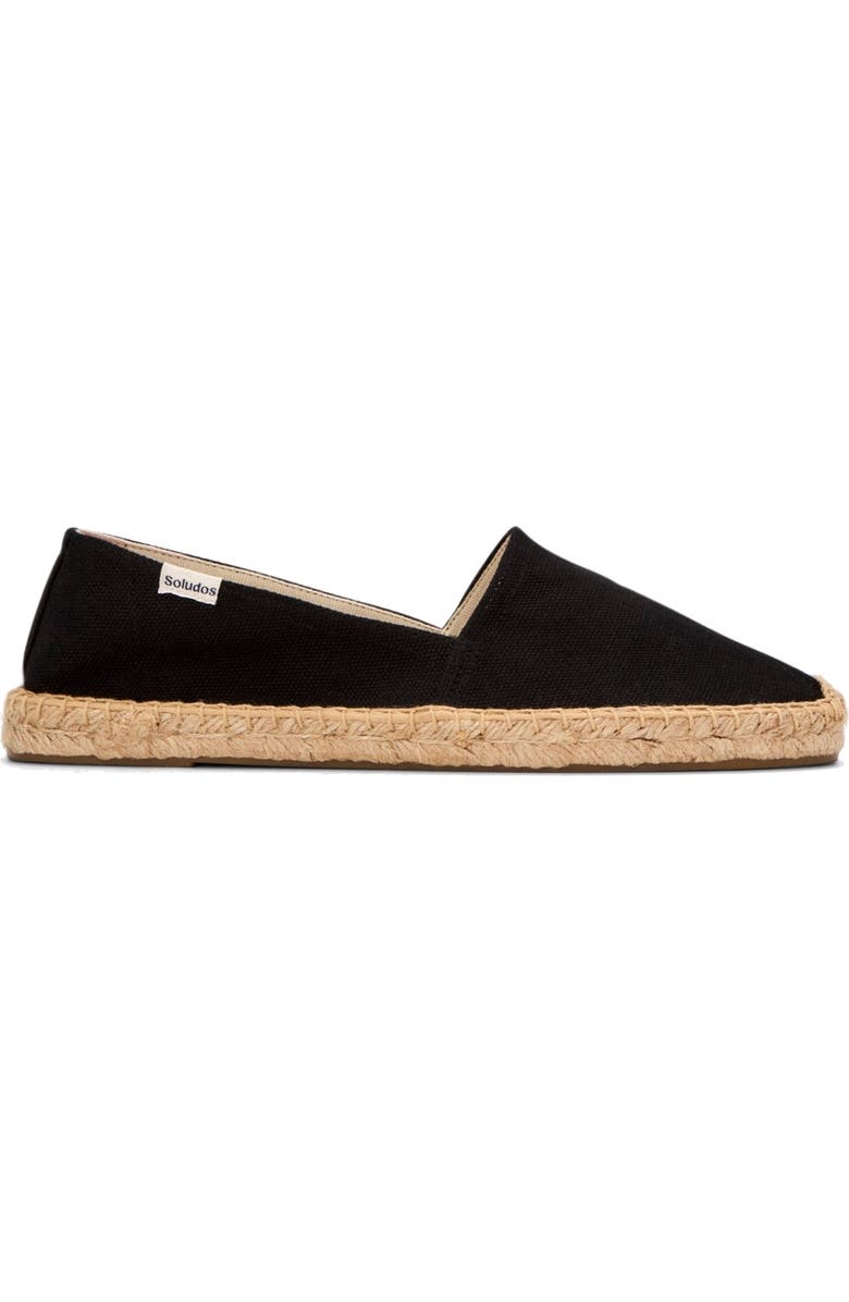 Soludos The Dali Original Canvas Colors Espadrille, Main, color, Noche Black