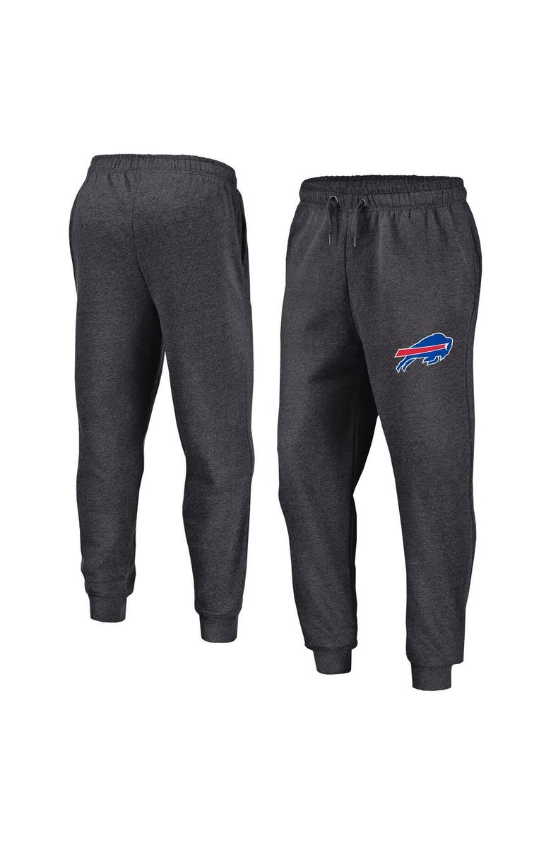 FANATICS Men's Fanatics  Heather Charcoal Buffalo Bills Boost Fleece Joggers, Main, color, 
