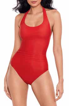 Miraclesuit® Rock Solid Utopia One-Piece Halter Swimsuit