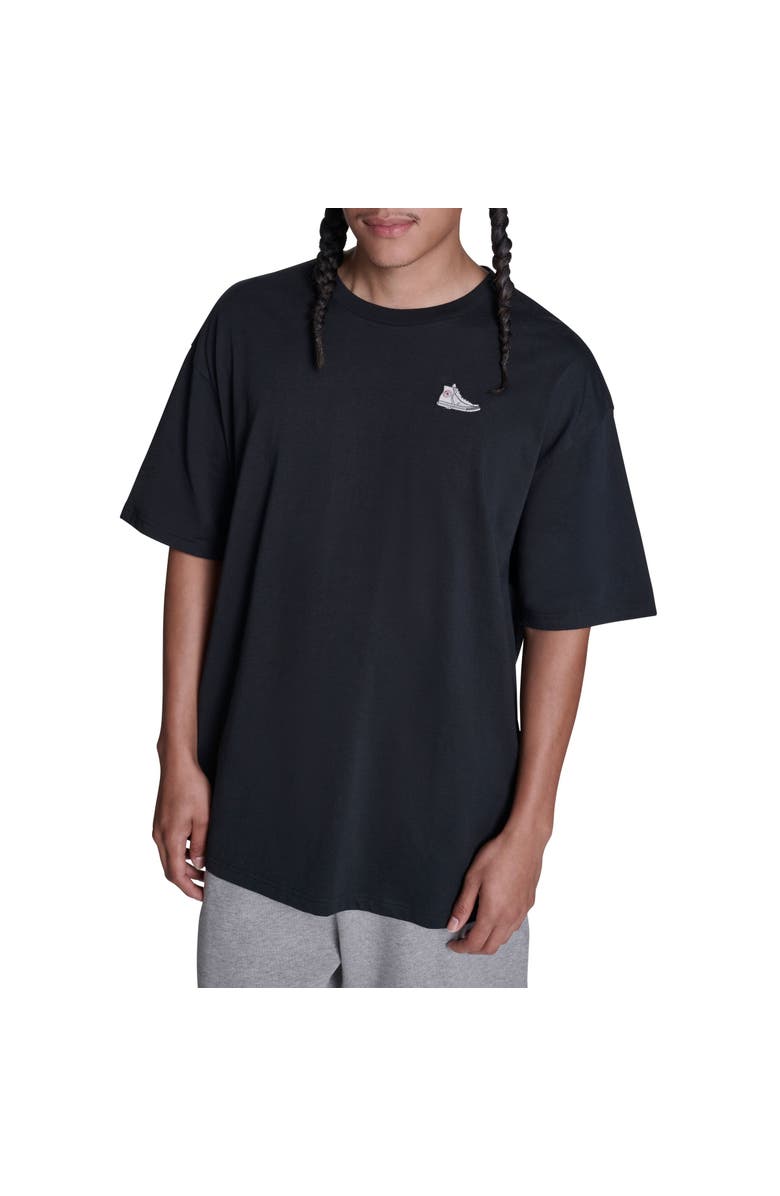 Converse Sneaker Patch Tee, Main, color, Converse Black