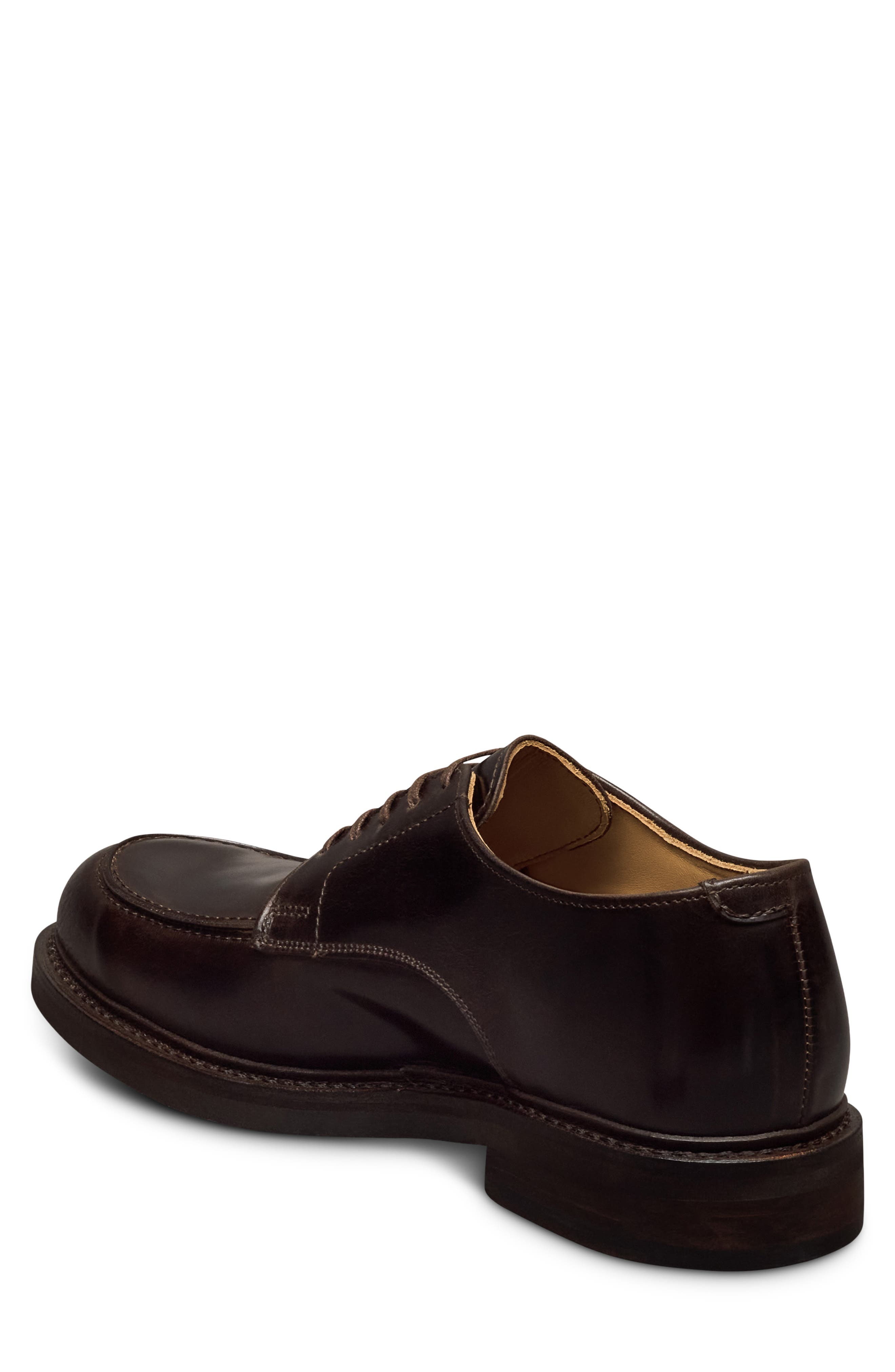 Hanover Apron Toe Derby, Alternate, color, DARK BROWN