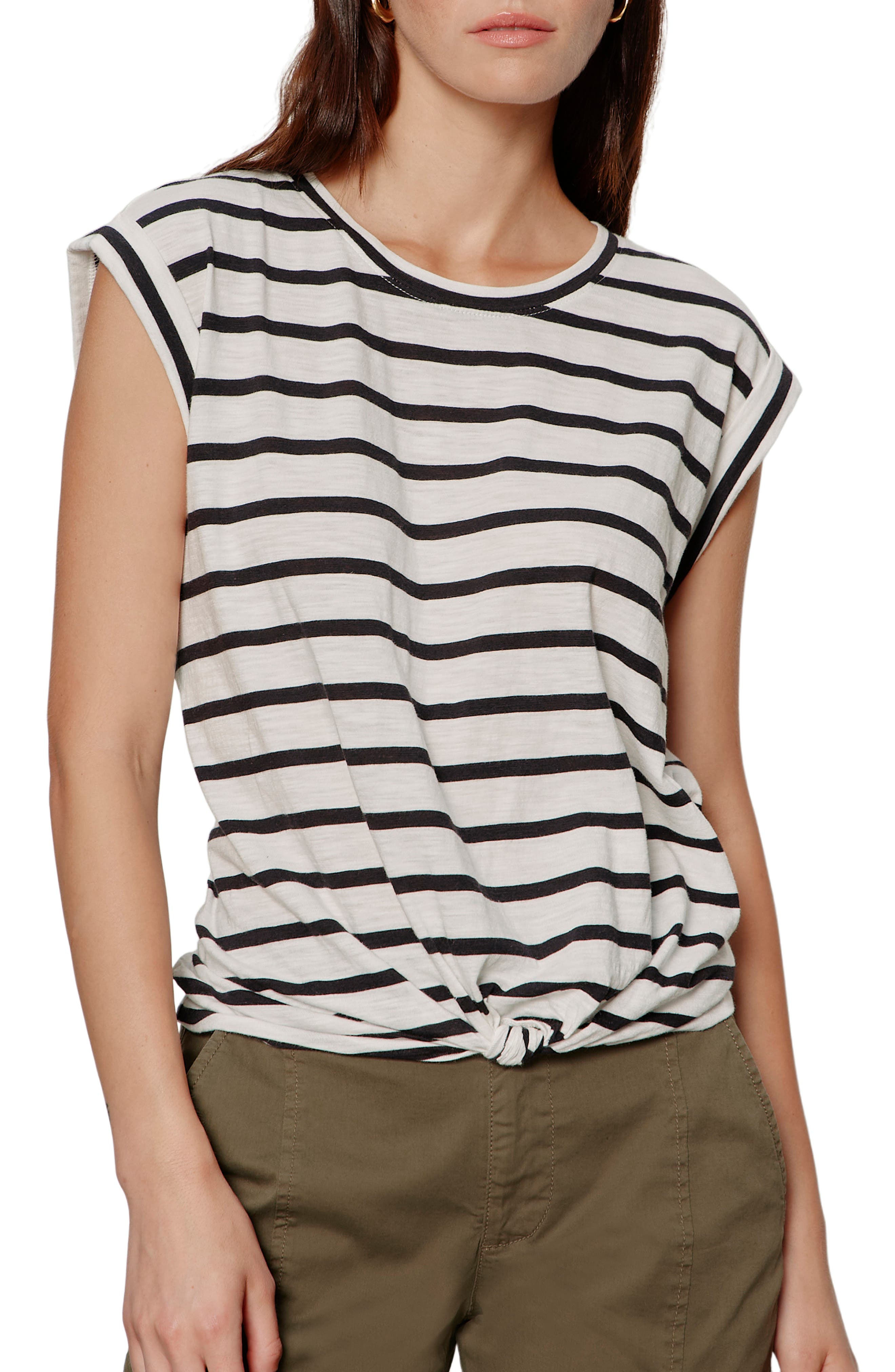 selected CHALK WHITE/ BLACK STRIPE