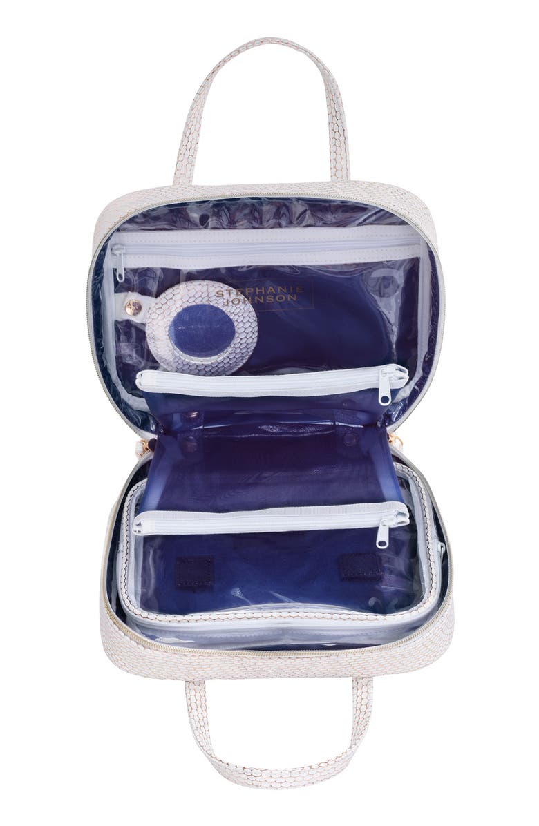 Stephanie Johnson Havana Traveler Cosmetics Case, Alternate, color, 