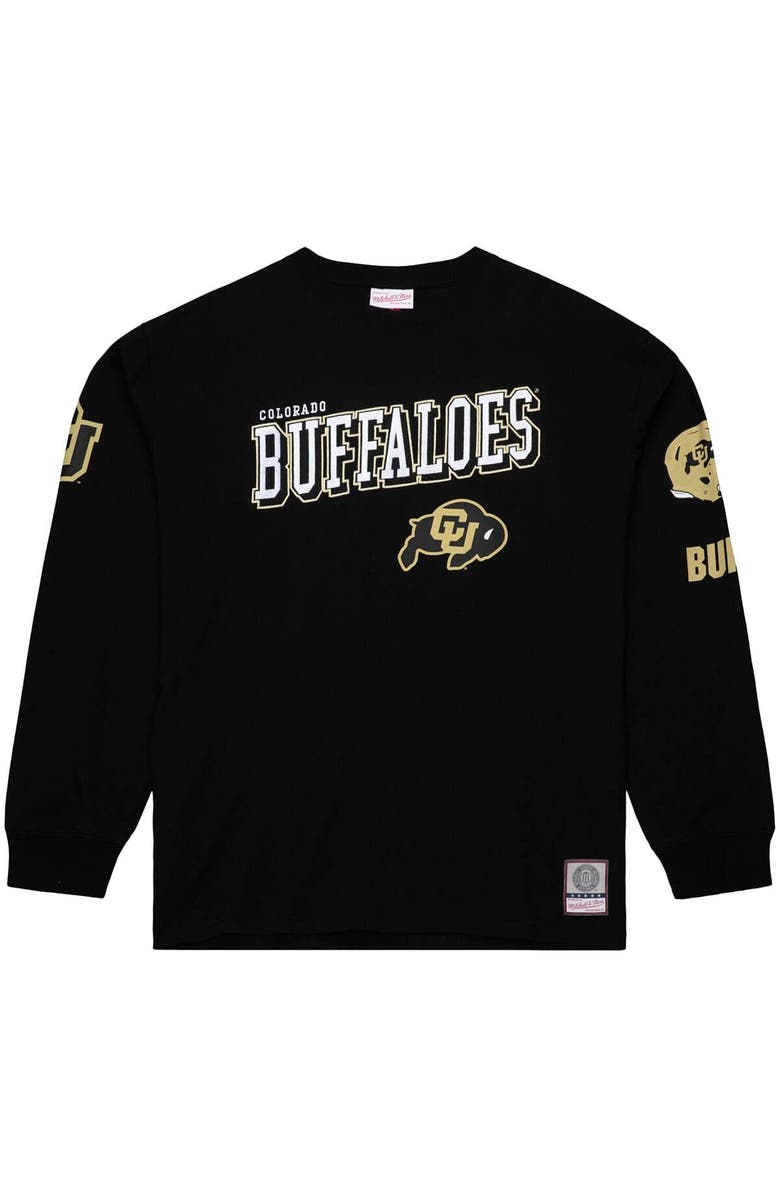 Mitchell & Ness Men's Mitchell & Ness Black Colorado Buffaloes Training Camp Long Sleeve T-Shirt, Alternate, color, Black