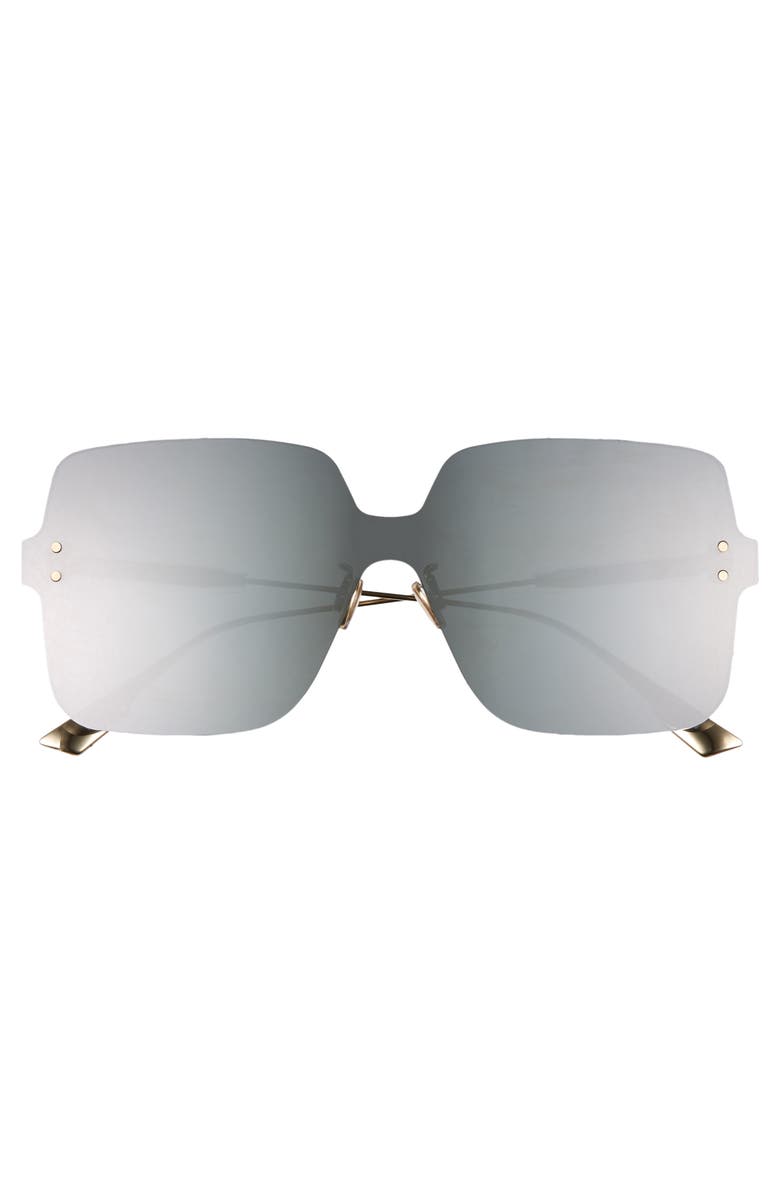 CHRISTIAN DIOR Quake1 147mm Square Rimless Shield Sunglasses, Alternate, color, 