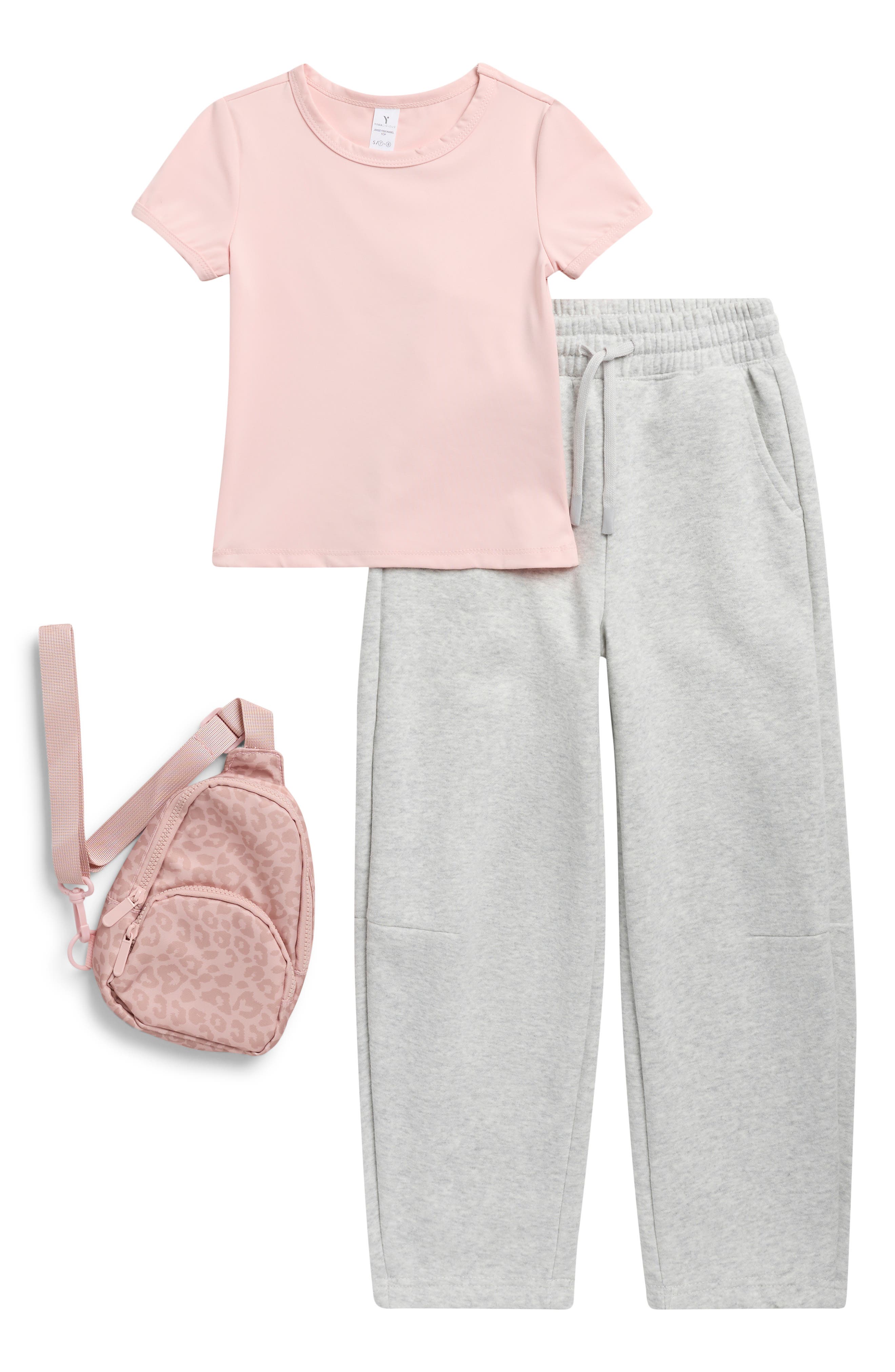 selected PORCELAIN PETAL/ HEATHER GREY