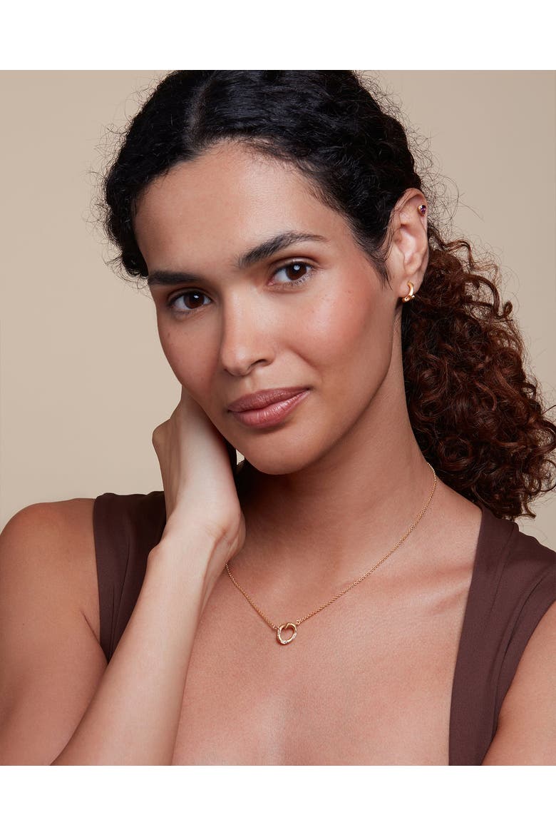 Oasis Radiance Necklace with Natural Gemstones. Handmade in Italy, Alternate, color, Diamond