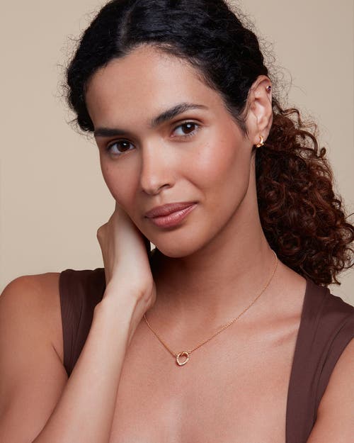 Eloise Jewelry Oasis Radiance Necklace With Gemstone In Gold