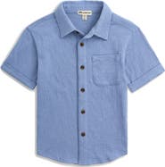 Appaman Kids' Beach Short Button-Up Shirt
