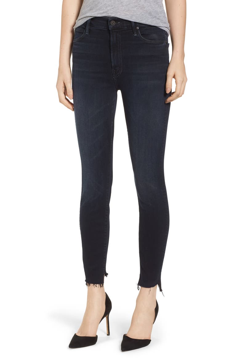 The Stunner High Waist Fray Ankle Skinny Jeans video
