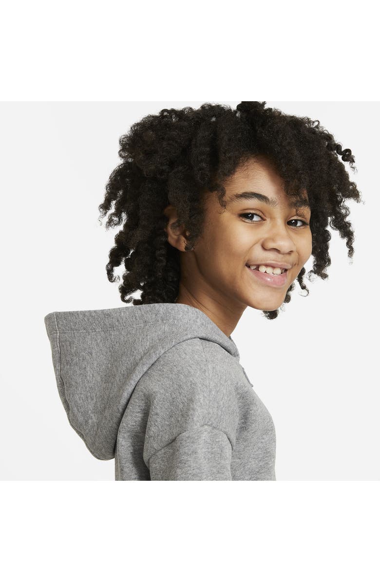 Nike Sportswear Club Fleece Full Zip Hoodie, Alternate, color, Carb H/White