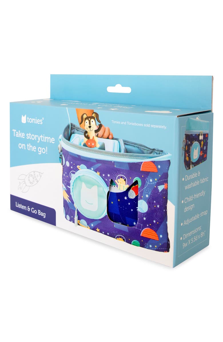 tonies Blast Off Listen & Go Bag, Alternate, color, Blue